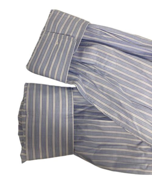 COMME des GARCONS HOMME DEUX（コムデギャルソン オム ドゥ）COMME des GARCONS HOMME DEUX (コムデギャルソン オム ドゥ) 綿ブロードストライプ ホワイト×スカイブルー サイズ:Mの古着・服飾アイテム