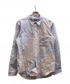 COMME des GARCONS HOMME DEUXコムデギャルソン オム ドゥ）の古着「ストライプシャツ」｜パープル×ピンク