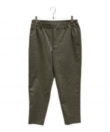 COMME des GARCONS HOMME DEUX（コムデギャルソン オム ドゥ）の古着「ウールテーパードパンツ」｜グリーン
