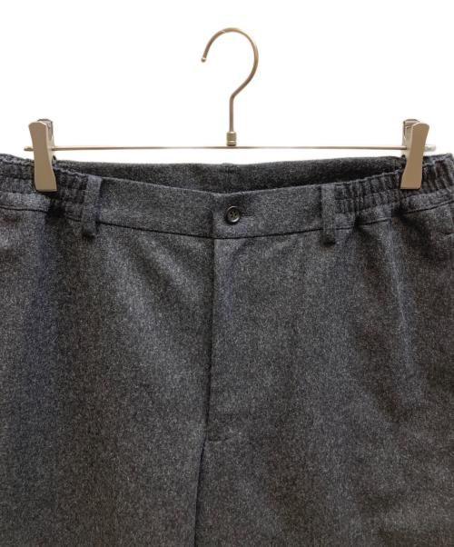 COMME des GARCONS HOMME DEUX（コムデギャルソン オム ドゥ）COMME des GARCONS HOMME DEUX (コムデギャルソン オム ドゥ) ウールテーパードパンツ グレー サイズ:Mの古着・服飾アイテム