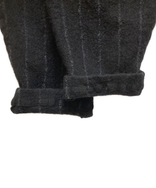 COMME des GARCONS HOMME DEUX（コムデギャルソン オム ドゥ）COMME des GARCONS HOMME DEUX (コムデギャルソン オム ドゥ) ウール縮絨パンツ ブラック サイズ:Mの古着・服飾アイテム