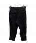 COMME des GARCONS HOMME DEUX (コムデギャルソン オム ドゥ) ウール縮絨パンツ ブラック サイズ:M：23000円