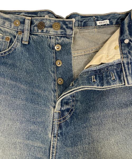 BRILL（ブリル）BRILL (ブリル) ポケットデニムダメージパンツ インディゴ サイズ:36の古着・服飾アイテム