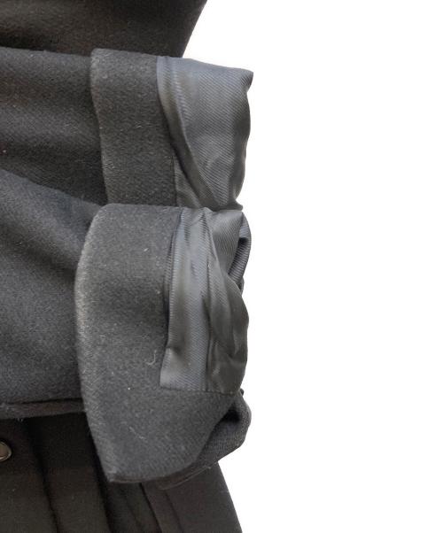 PRADA（プラダ）PRADA (プラダ) ウールPコート ブラック サイズ:38の古着・服飾アイテム