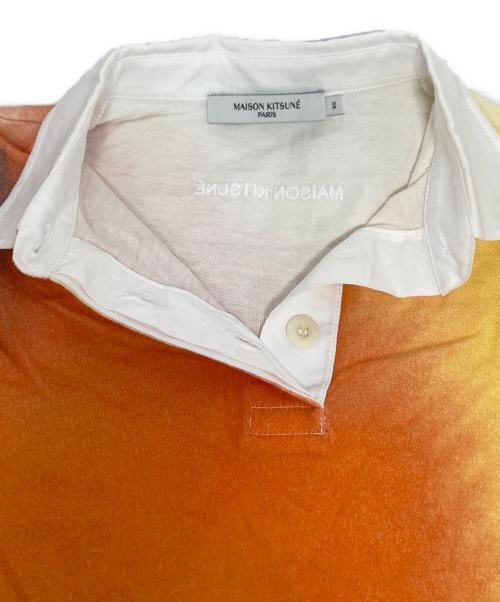 maison kitsune（メゾンキツネ）maison kitsune (メゾンキツネ) ポロドレス/KW01650KJ0102 オレンジ サイズ:XSの古着・服飾アイテム