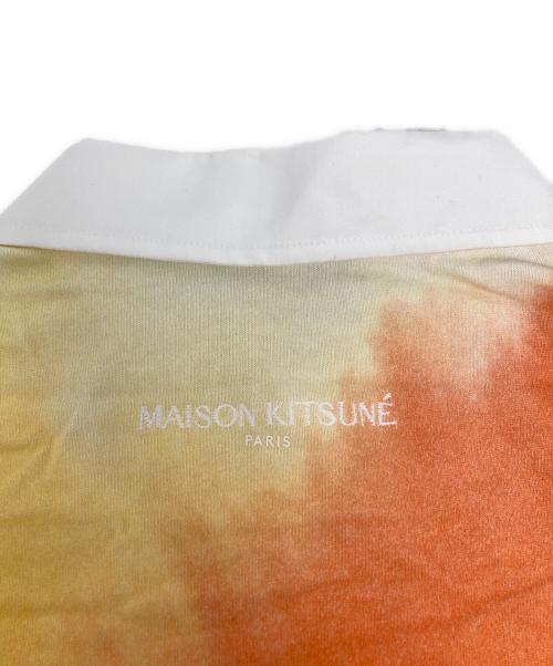 maison kitsune（メゾンキツネ）maison kitsune (メゾンキツネ) ポロドレス/KW01650KJ0102 オレンジ サイズ:XSの古着・服飾アイテム