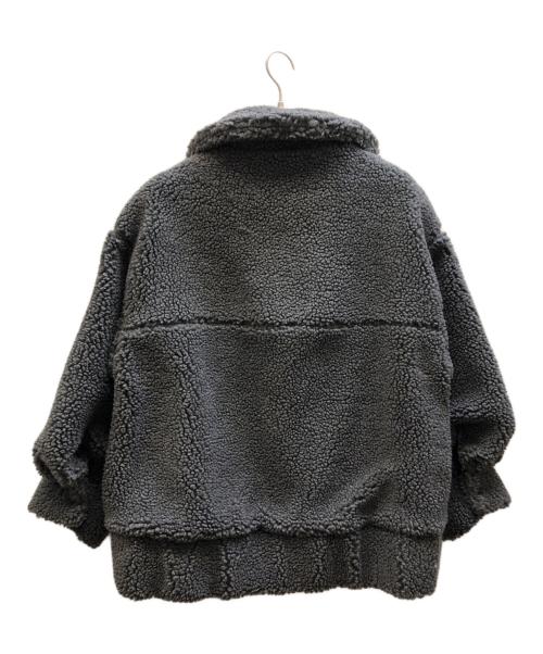 SHENERY（シーナリー）SHENERY (シーナリー) オーバーボアブルゾン グレー サイズ:36の古着・服飾アイテム