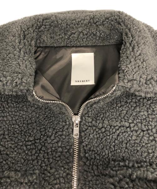 SHENERY（シーナリー）SHENERY (シーナリー) オーバーボアブルゾン グレー サイズ:36の古着・服飾アイテム