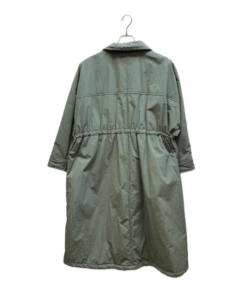 SHENERY（シーナリー）SHENERY (シーナリー) 中綿ロングコート グリーン サイズ:36の古着・服飾アイテム