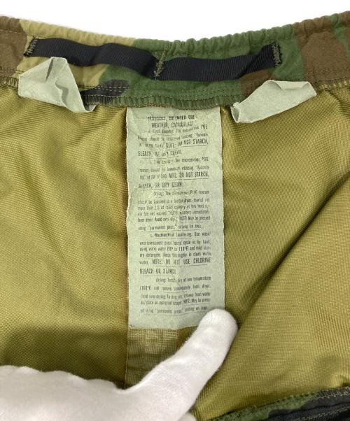 US ARMY（ユーエスアーミー）US ARMY (ユーエスアーミー) Trousers Cold WEATHER Camouflage オリーブ サイズ:SMALL-LONGの古着・服飾アイテム