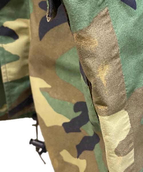 US ARMY（ユーエスアーミー）US ARMY (ユーエスアーミー) ウッドランドカモジャジャケット オリーブ サイズ:SMALL-LONGの古着・服飾アイテム