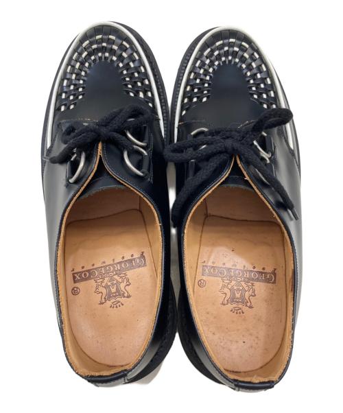 GEORGE COX（ジョージコックス）GEORGE COX (ジョージコックス) D RING GIBSON ブーツ ブラック サイズ:8の古着・服飾アイテム