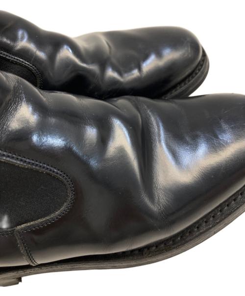 Trickers（トリッカーズ）TRICKERS (トリッカーズ) サイドゴアブーツ ブラック サイズ:8.5の古着・服飾アイテム