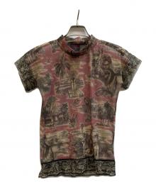 Jean Paul GAULTIER CLASSIQUE3（ジャンポール・ゴルチエ）の古着「半袖パワーネット」｜ベージュ