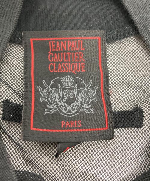 Jean Paul GAULTIER CLASSIQUE（ジャンポールゴルチエクラシック）Jean Paul GAULTIER CLASSIQUE (ジャンポールゴルチエクラシック) 半袖パワーネット ブラック サイズ:48の古着・服飾アイテム