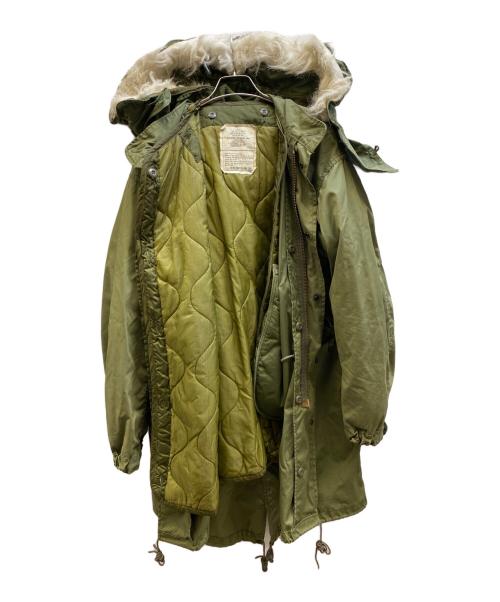 US ARMY（ユーエスアーミー）US ARMY (ユーエスアーミー) 80's フルセットM-65 モッズコート グリーン サイズ:X-SMALLの古着・服飾アイテム