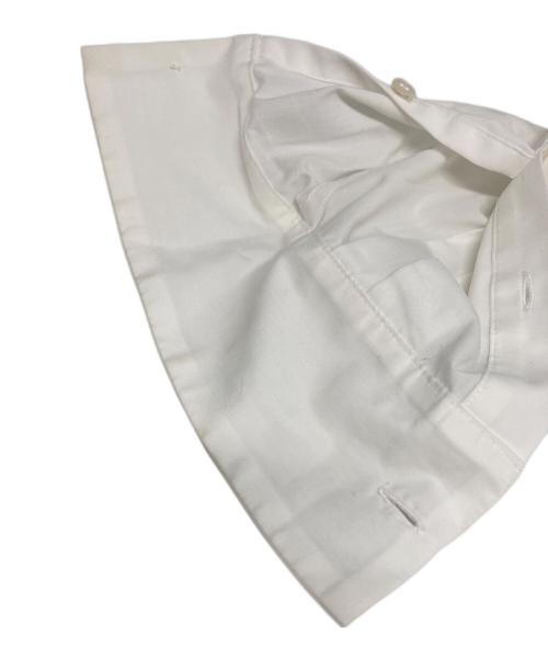 sacai（サカイ）sacai (サカイ) ドッキングシャツ ホワイト×ブラウン サイズ:1の古着・服飾アイテム