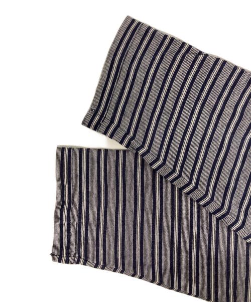 RRL（ダブルアールエル）RRL (ダブルアールエル) 90’sL/Sポロシャツ パープル サイズ:Mの古着・服飾アイテム