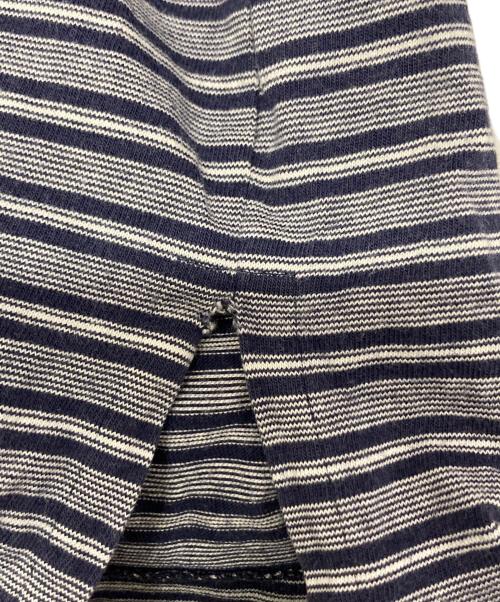 RRL（ダブルアールエル）RRL (ダブルアールエル) 90’sL/Sポロシャツ パープル サイズ:Mの古着・服飾アイテム