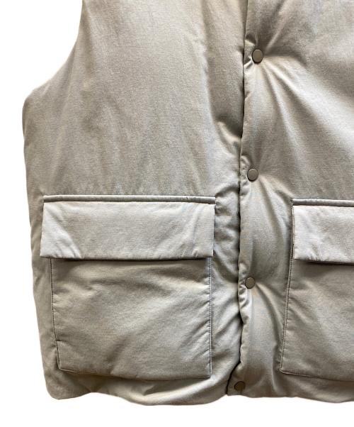 TAION（タイオン）TAION (タイオン) SHIPS any (シップスエニィ) 別注ダウンベスト ブルー サイズ:Mの古着・服飾アイテム