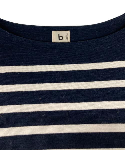 blurhms ROOTSTOCK（ブラームスルーツストック）blurhms ROOTSTOCK (ブラームスルーツストック) バスクシャツ ネイビー サイズ:2の古着・服飾アイテム