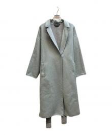 INDIVI（インディヴィ）の古着「ウォームリバーチェスターコート」｜グリーン