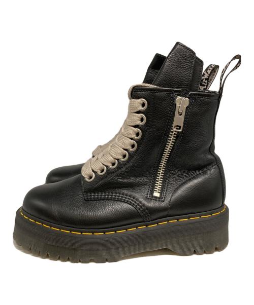Dr.Martens（ドクターマーチン）Dr.Martens (ドクターマーチン) RICK OWENS (リックオウエンス) ジャンボ レースブーツ ブラック サイズ:UK9の古着・服飾アイテム