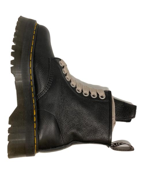 Dr.Martens（ドクターマーチン）Dr.Martens (ドクターマーチン) RICK OWENS (リックオウエンス) ジャンボ レースブーツ ブラック サイズ:UK9の古着・服飾アイテム
