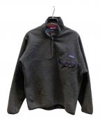 Patagonia SYNCHILLAパタゴニア シンチラ）の古着「ハーフスナップフリースプルオーバー」｜グレー