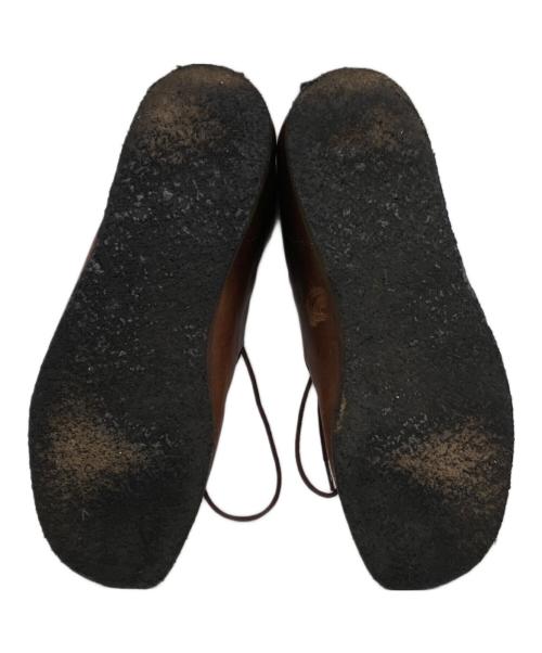 CLARKS ORIGINALS（クラークス オリジナルズ）Clarks Originals (クラークス オリジナルズ) ワラビーブーツ ブラウン サイズ:7.5の古着・服飾アイテム