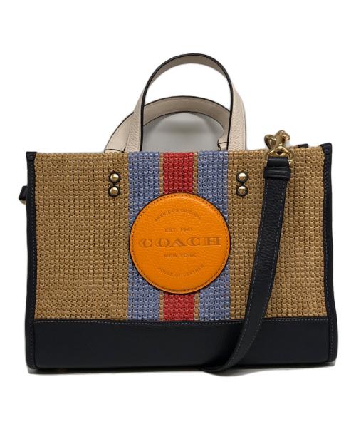 COACH（コーチ）COACH (コーチ) 2WAYショルダーバッグ ベージュの古着・服飾アイテム