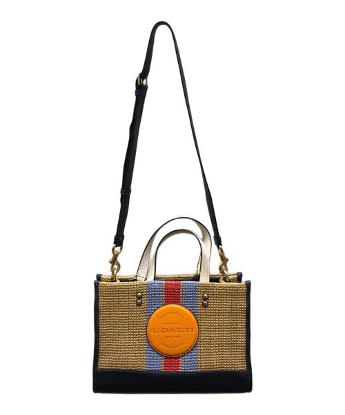 COACH（コーチ）COACH (コーチ) 2WAYショルダーバッグ ベージュの古着・服飾アイテム