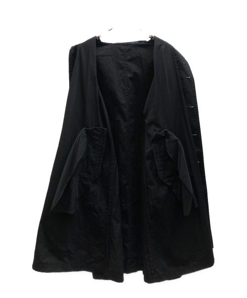 Porter Classic（ポータークラシック）Porter Classic (ポータークラシック) パラフィンコーデュロイスウィングコート ブラック サイズ:2の古着・服飾アイテム