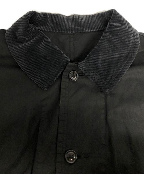 Porter Classic（ポータークラシック）Porter Classic (ポータークラシック) パラフィンコーデュロイスウィングコート ブラック サイズ:2の古着・服飾アイテム