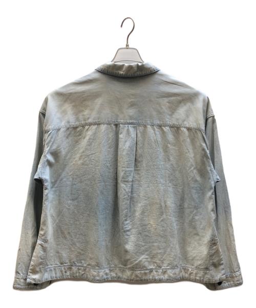 ANCELLM（アンセルム）ANCELLM (アンセルム) シャンブレーシャツジャケット インディゴ サイズ:3の古着・服飾アイテム