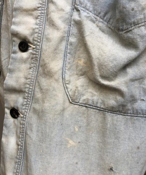 ANCELLM（アンセルム）ANCELLM (アンセルム) シャンブレーシャツジャケット インディゴ サイズ:3の古着・服飾アイテム