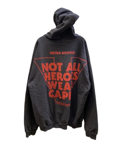 Metro Boomin（メトロ・ブーミン）Metro Boomin (メトロ・ブーミン) プルオーバーパーカー ブラック サイズ:2XLの古着・服飾アイテム