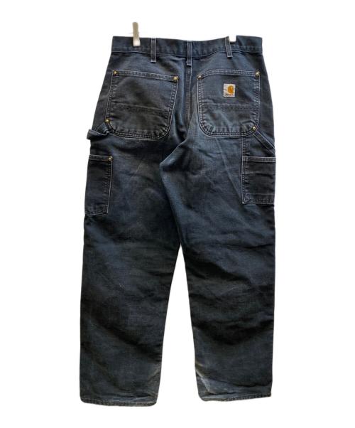 CarHartt（カーハート）CarHartt (カーハート) ダブルニーペインターパンツ ブラック サイズ:32×30の古着・服飾アイテム
