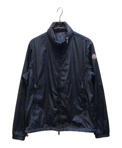 MONCLER（モンクレール）MONCLER (モンクレール) ペイズリープリントナイロンジャケット ネイビー サイズ:4の古着・服飾アイテム