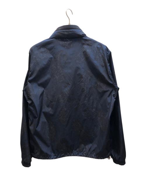MONCLER（モンクレール）MONCLER (モンクレール) ペイズリープリントナイロンジャケット ネイビー サイズ:4の古着・服飾アイテム