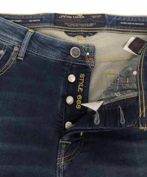 JACOB COHEN（ヤコブコーエン）JACOB COHEN (ヤコブコーエン) スリムデニムパンツ インディゴ サイズ:W32の古着・服飾アイテム