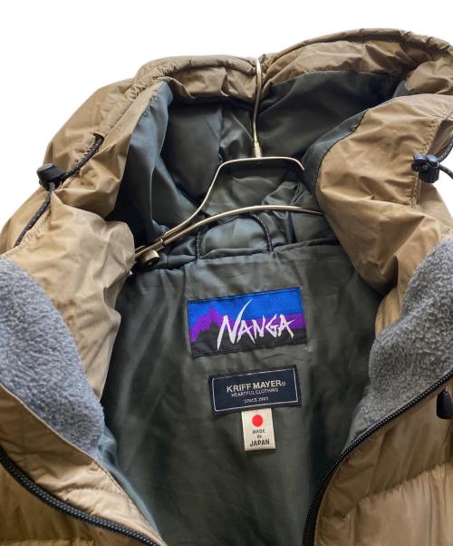 NANGA（ナンガ）NANGA (ナンガ) KRIFF MAYER (クリフメイヤー) ダウンジャケット ブラウン サイズ:Lの古着・服飾アイテム