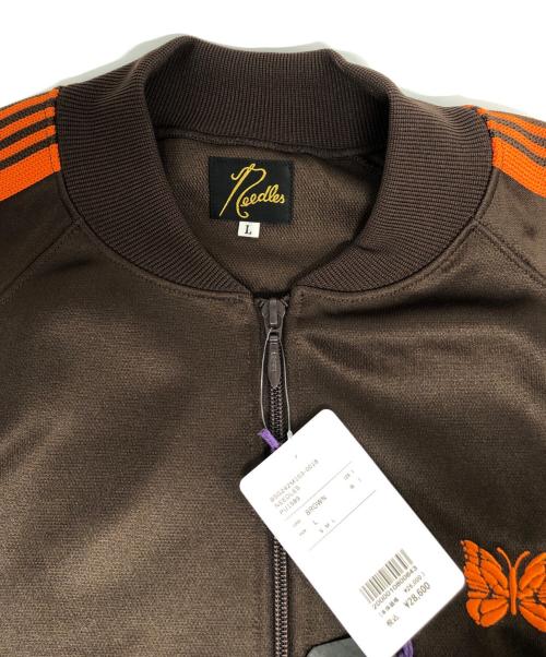 Needles（ニードルズ）Needles (ニードルズ) 別注トラックブルゾン ブラウン サイズ:L 未使用品の古着・服飾アイテム