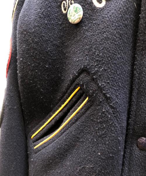 POLO RALPH LAUREN（ポロ・ラルフローレン）POLO RALPH LAUREN (ポロ・ラルフローレン) ウールブレンドレターマンジャケット ネイビー サイズ:Mの古着・服飾アイテム
