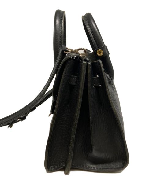 genten（ゲンテン）genten (ゲンテン) ミネルヴァ 2wayミニバッグ ブラックの古着・服飾アイテム