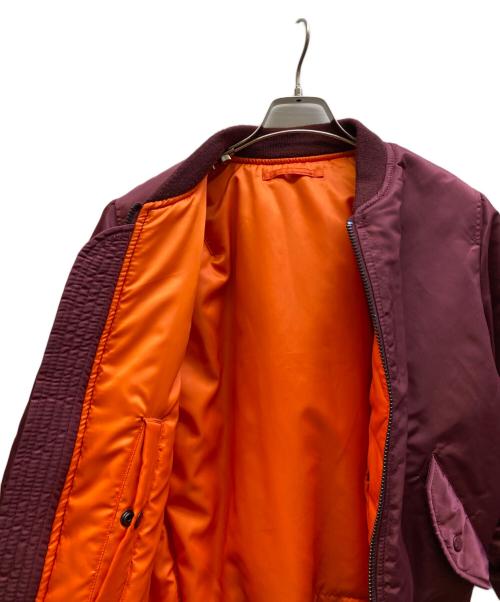 AVIREX（アヴィレックス）AVIREX (アヴィレックス) MA-1フライトジャケット レッド サイズ:LARGEの古着・服飾アイテム