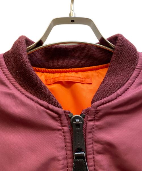 AVIREX（アヴィレックス）AVIREX (アヴィレックス) MA-1フライトジャケット レッド サイズ:LARGEの古着・服飾アイテム