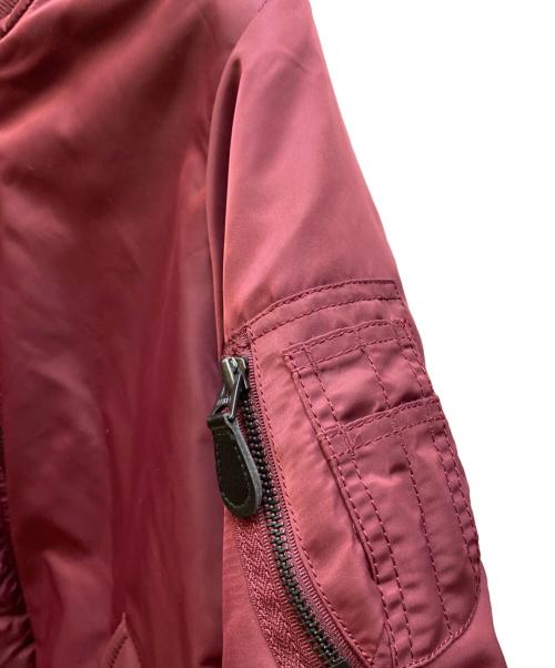 AVIREX（アヴィレックス）AVIREX (アヴィレックス) MA-1フライトジャケット レッド サイズ:LARGEの古着・服飾アイテム