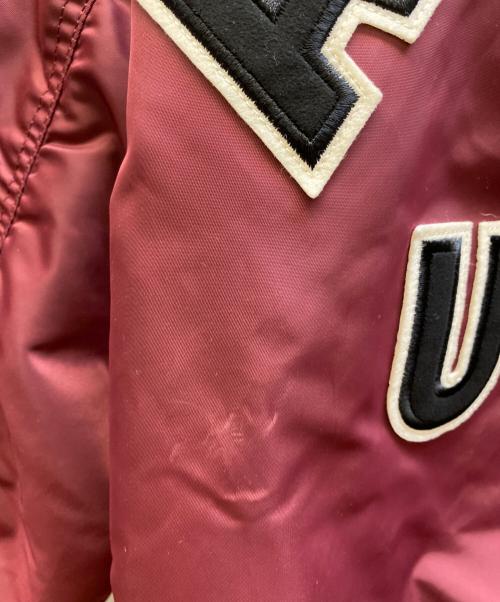 AVIREX（アヴィレックス）AVIREX (アヴィレックス) MA-1フライトジャケット レッド サイズ:LARGEの古着・服飾アイテム