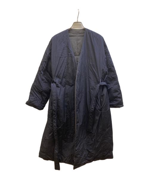 NISHIKAWA DOWN（ニシカワダウン）nishikawa down (ニシカワダウン) nano・universe (ナノ・ユニバース) ダウンコート ブラック サイズ:38の古着・服飾アイテム